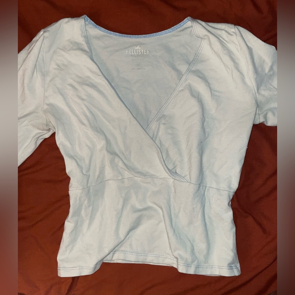 Hollister long sleeve cropped